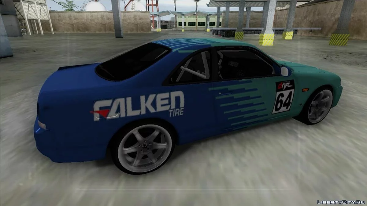 Nissan Skyline R33 Drift Falken / GTA San Andreas