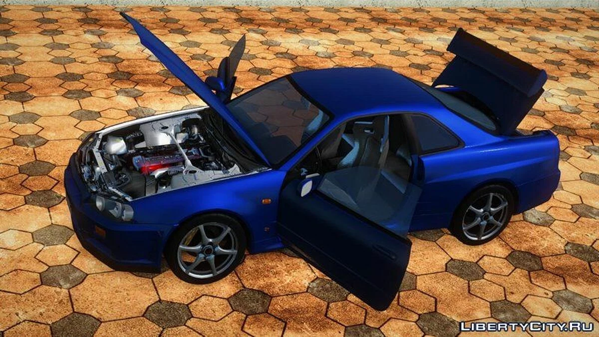 Nissan Skyline R34 / GTA San Andreas