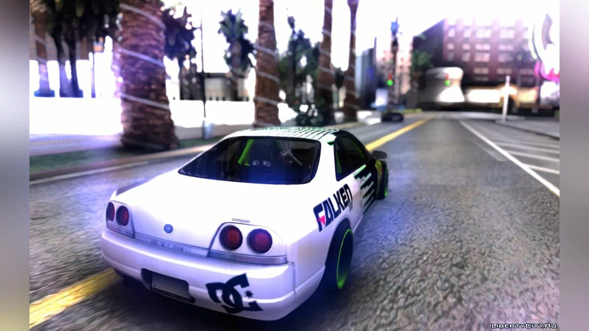 Nisssan Skyline R33 Drift Monster Energy Falken / GTA San Andreas