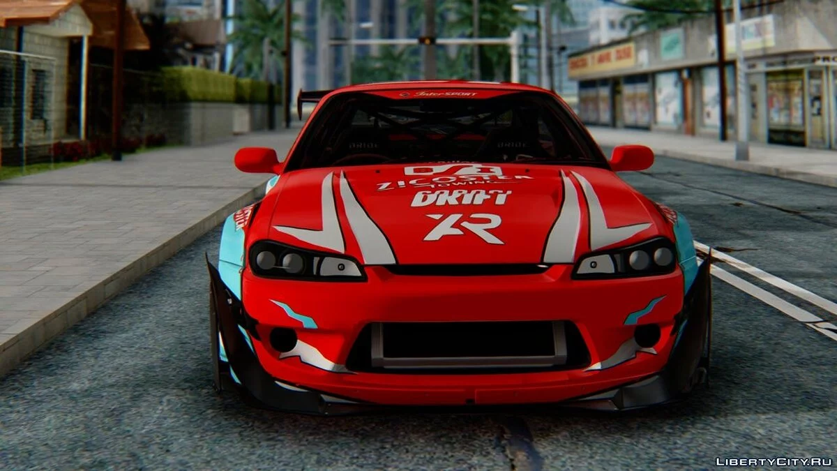Nissan Silvia S15 Rocket Bunny BSI Drift Team / GTA San Andreas