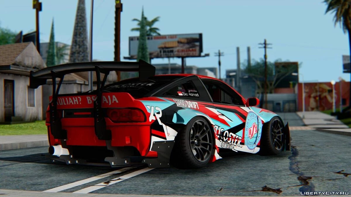 Nissan Silvia S15 Rocket Bunny BSI Drift Team / GTA San Andreas