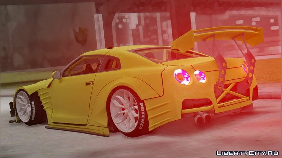 2011 Nissan GT-R R35 Missile Drift / GTA San Andreas