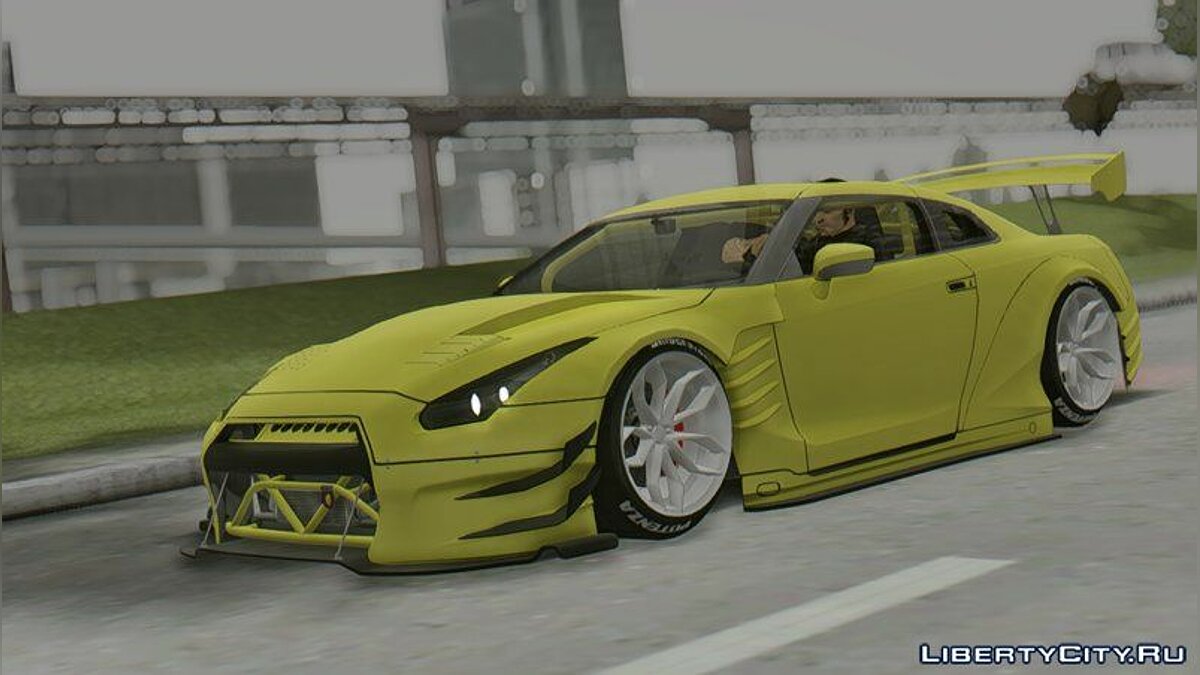 Скачать 2011 Nissan GT-R R35 Missile Drift для GTA San Andreas