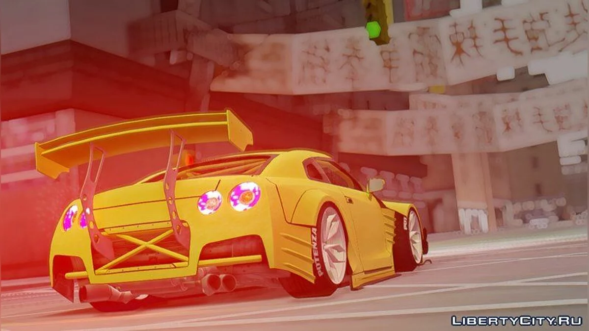 2011 Nissan GT-R R35 Missile Drift / GTA San Andreas