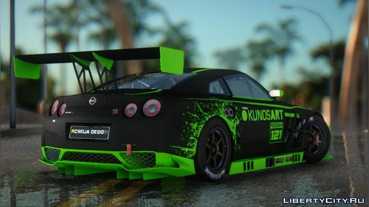 Nissan GT-R GT3 2014 / GTA San Andreas
