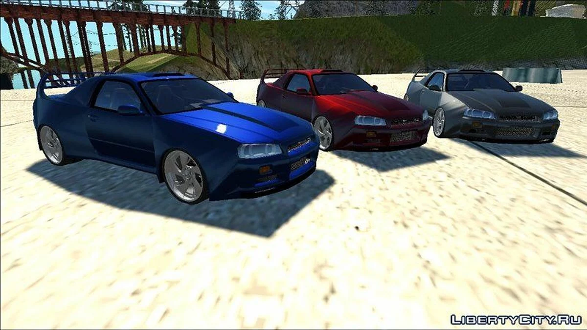 Nissan Skyline R34 / GTA San Andreas