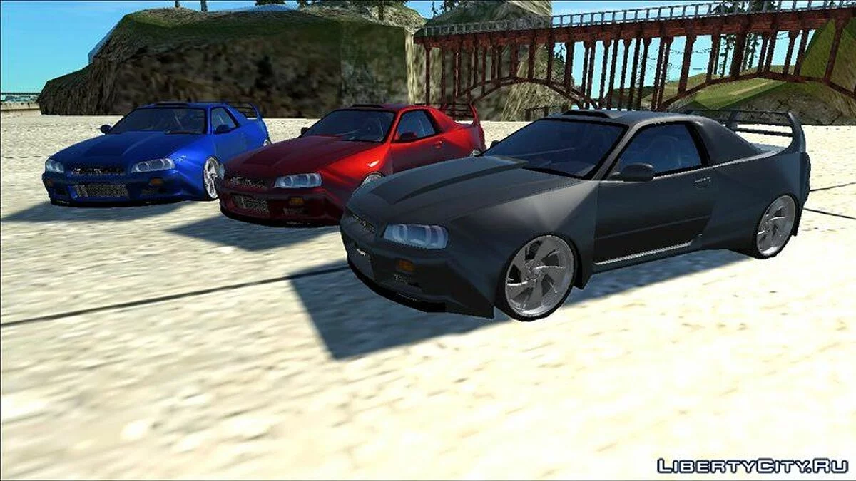 Nissan Skyline R34 / GTA San Andreas