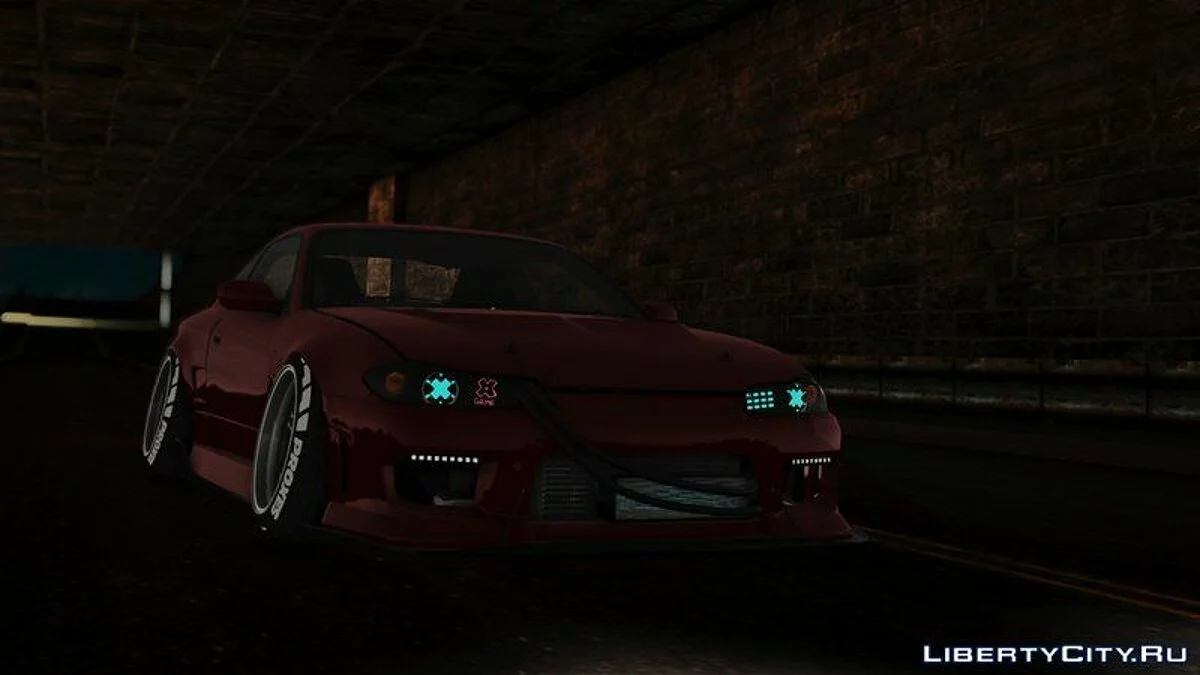 Nissan Silvia S15 Cyberpunk / GTA San Andreas