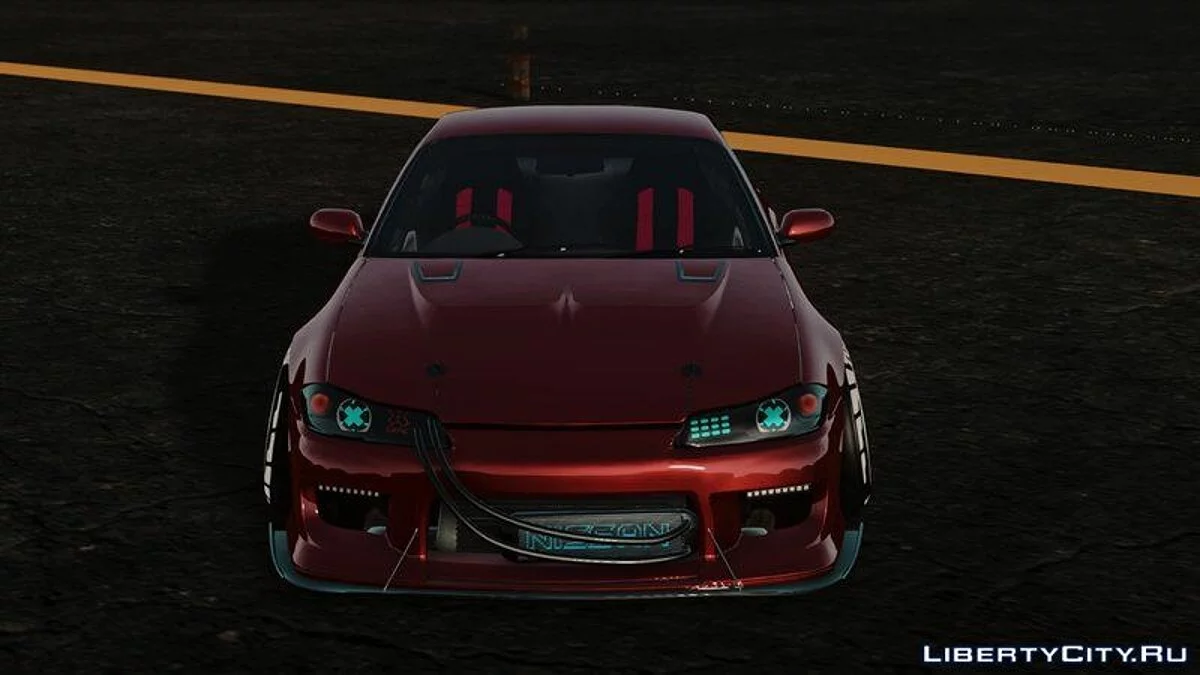 Nissan Silvia S15 Cyberpunk / GTA San Andreas