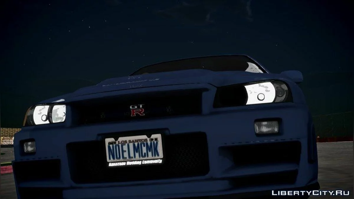 2000 Nissan Skyline GT-R R34 Omori Factory S1 / GTA San Andreas