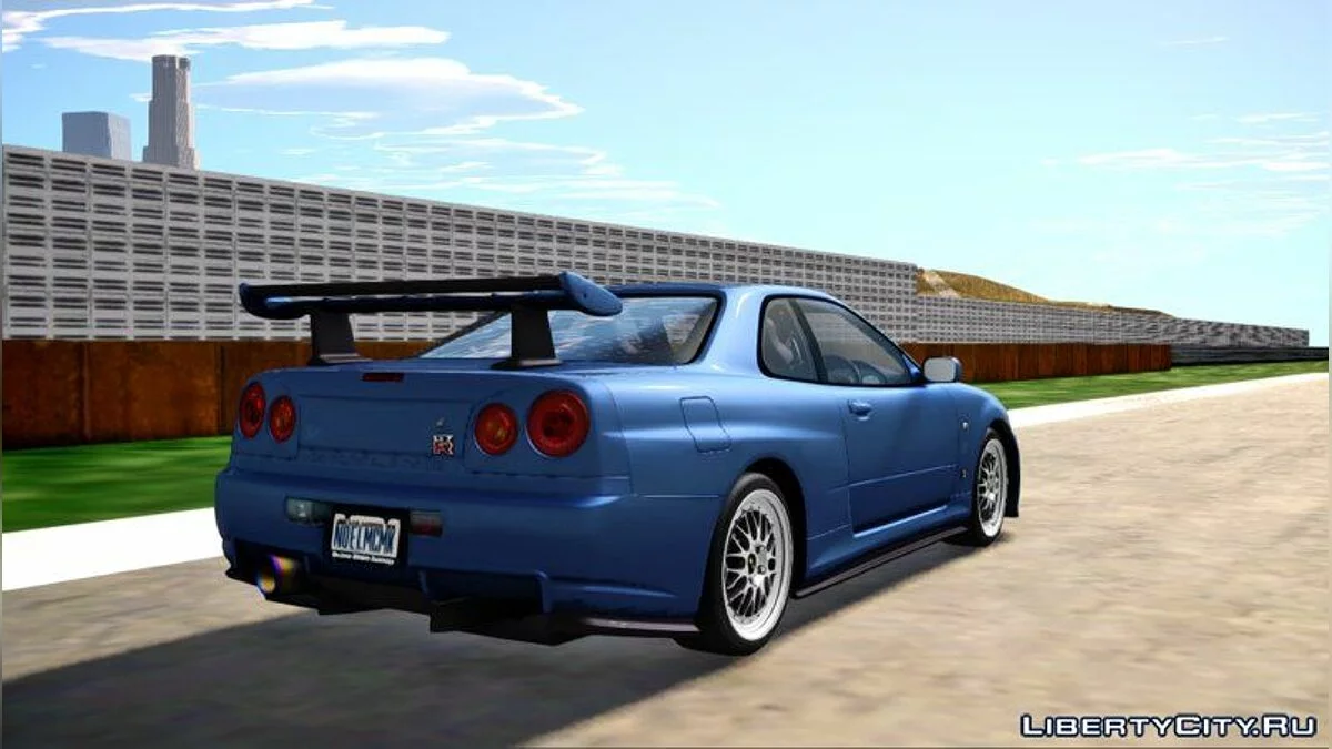2000 Nissan Skyline GT-R R34 Omori Factory S1 / GTA San Andreas