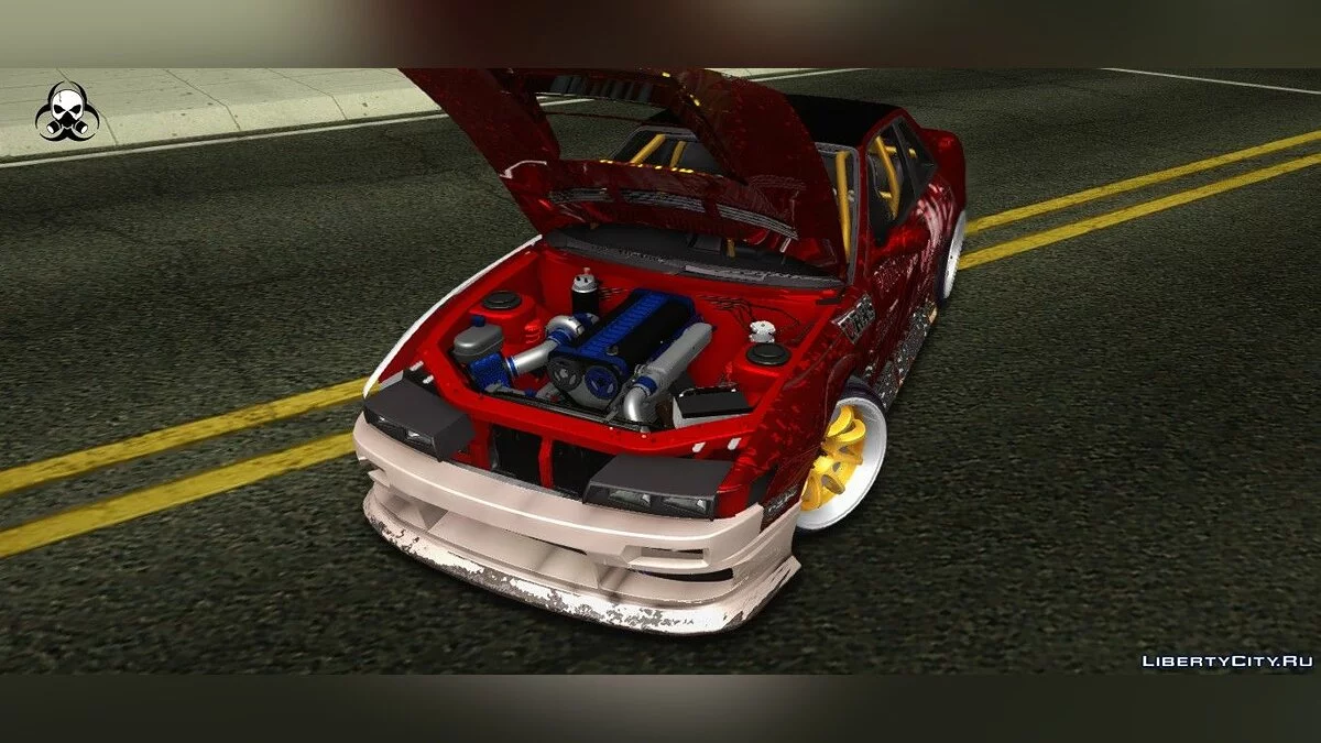 Nissan S13 1993 - Drift Machine by Hazzard Garage / GTA San Andreas