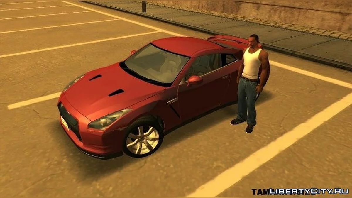 Nissan GTR R35 2010 / GTA San Andreas