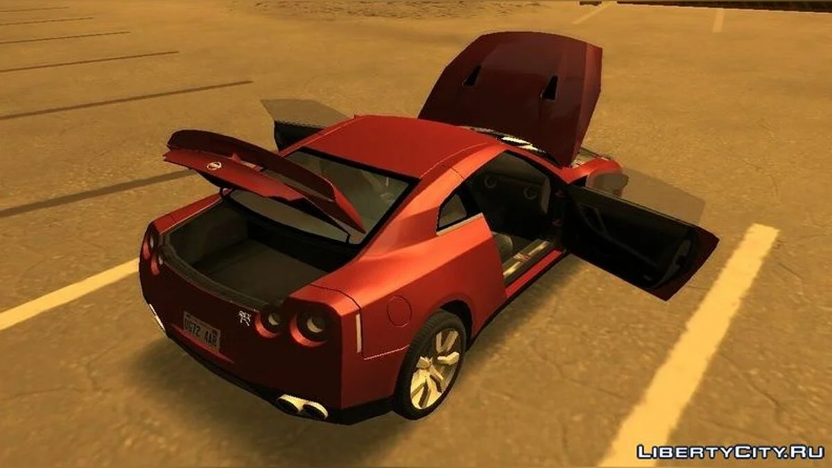 Nissan GTR R35 2010 / GTA San Andreas