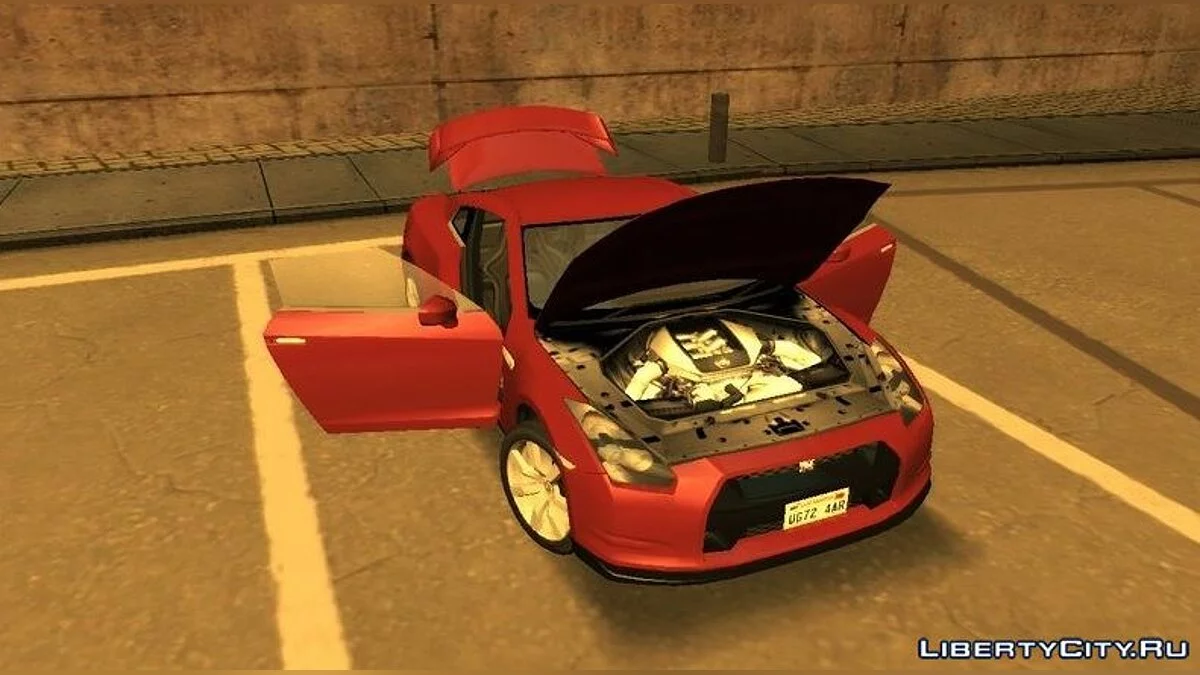 Nissan GTR R35 2010 / GTA San Andreas