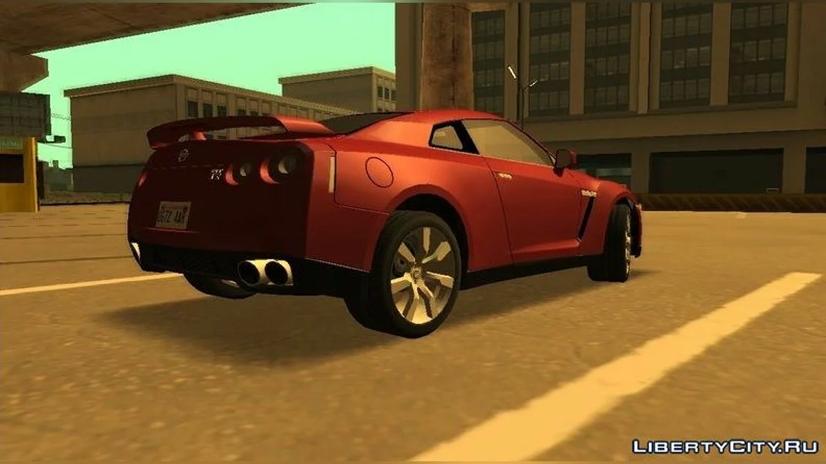 Nissan GTR R35 2010 / GTA San Andreas