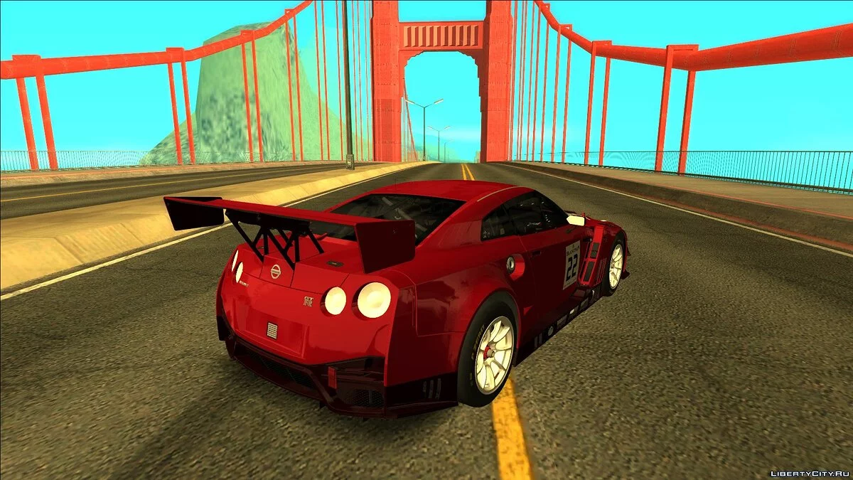 2018 Nissan GTR Nismo GT3 / GTA San Andreas