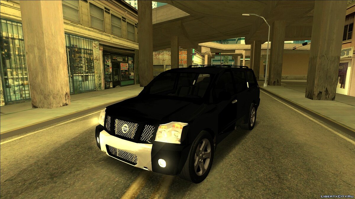 Скачать Nissan Armada 2007 для GTA San Andreas