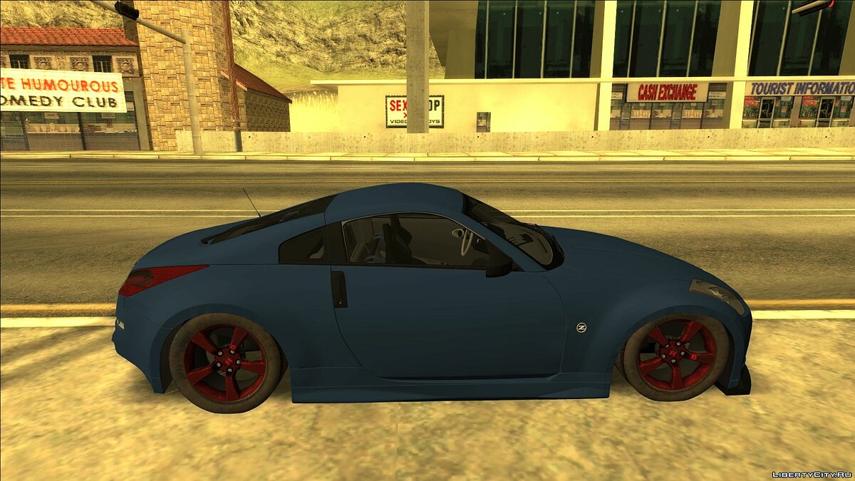 Скачать Nissan 350Z E.P GARAGE для GTA San Andreas