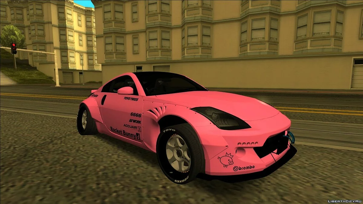 Nissan 350Z Rocket Bunny / GTA San Andreas