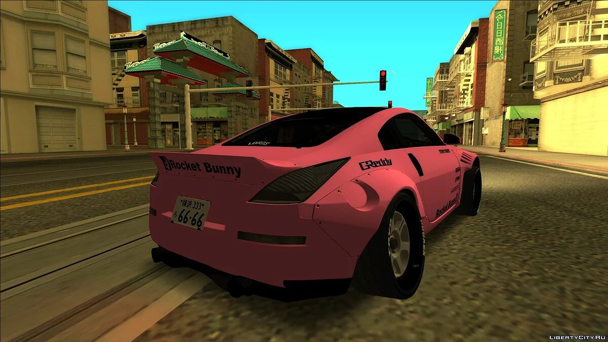 Nissan 350Z Rocket Bunny / GTA San Andreas