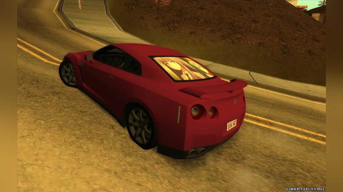 Nissan GT-R R35 [RHA] / GTA San Andreas