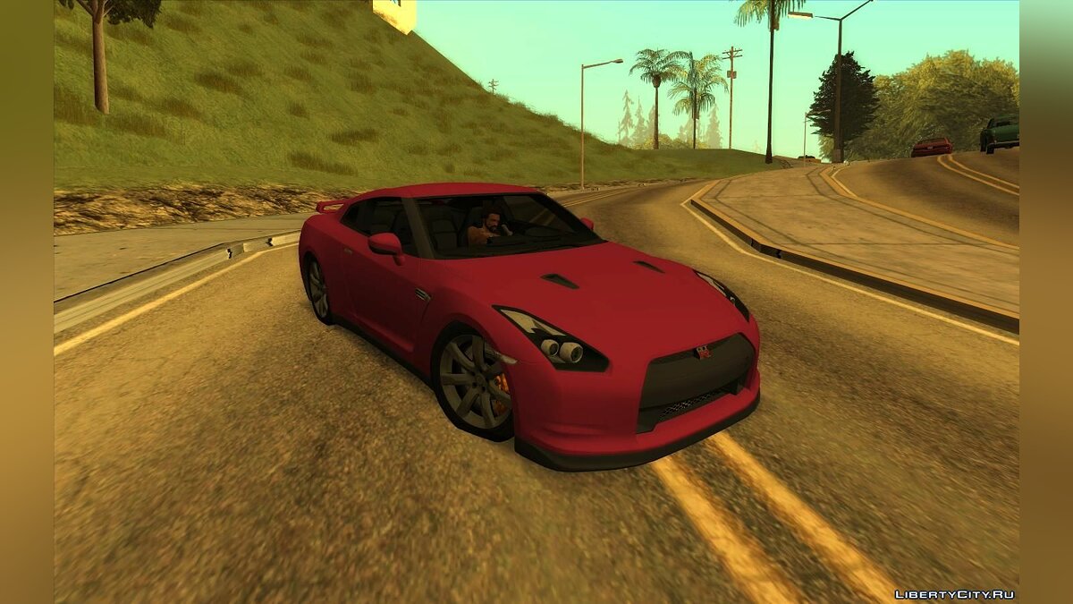 Скачать Nissan GT-R R35 [RHA] для GTA San Andreas