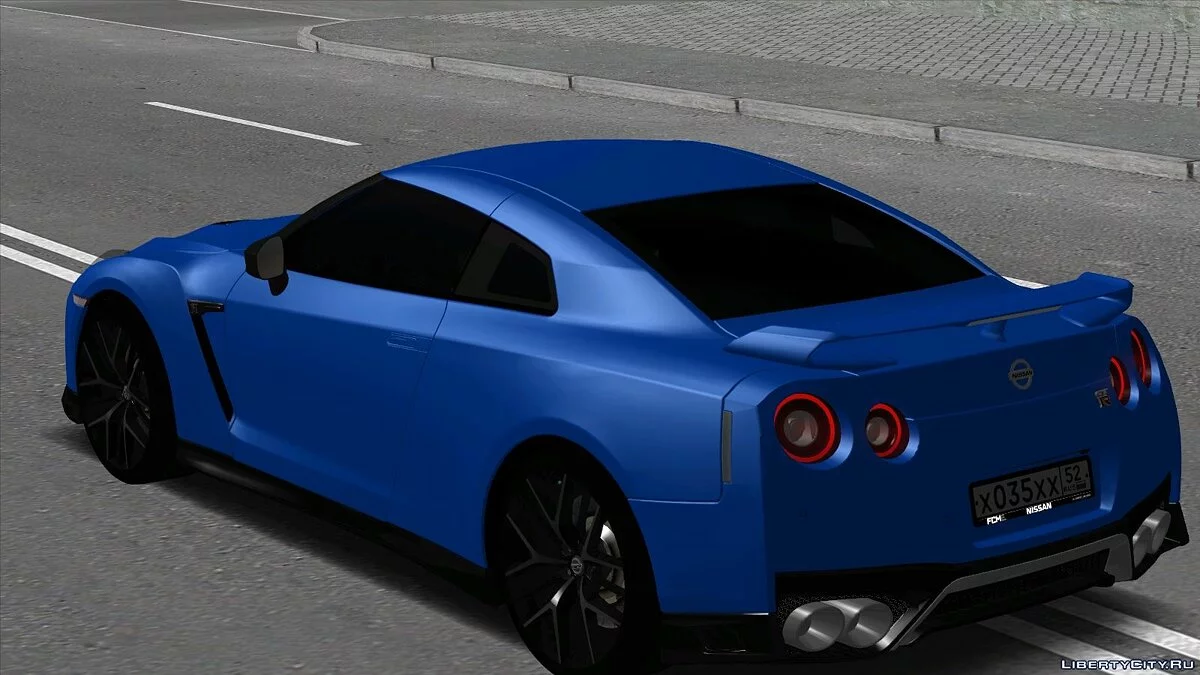 Nissan GT-R 35 / GTA San Andreas