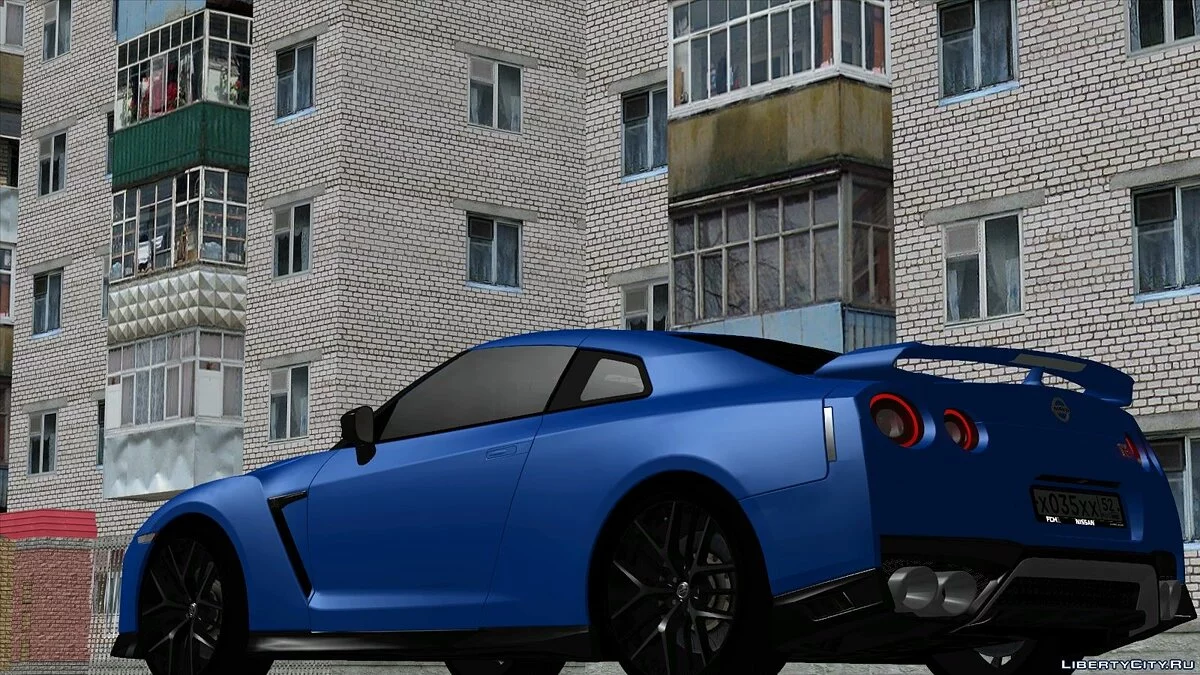 Nissan GT-R 35 / GTA San Andreas