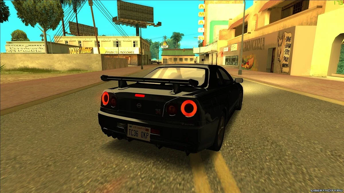 Nissan Skyline R34 GT-R V.Spec / GTA San Andreas