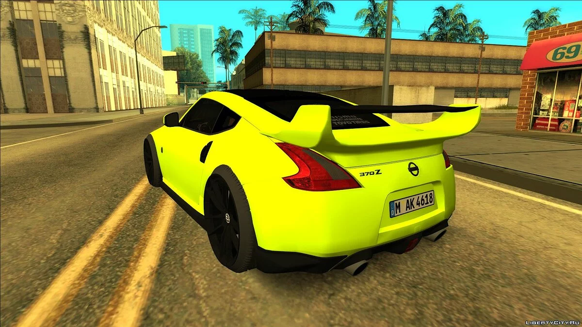 Nissan 370z + свои звуки / GTA San Andreas