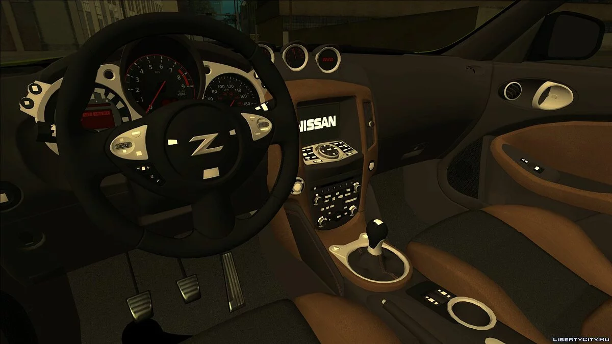 Nissan 370z + свои звуки / GTA San Andreas