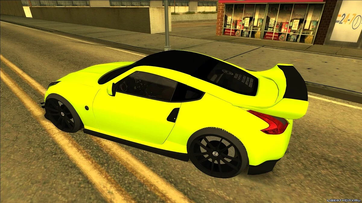 Nissan 370z + свои звуки / GTA San Andreas