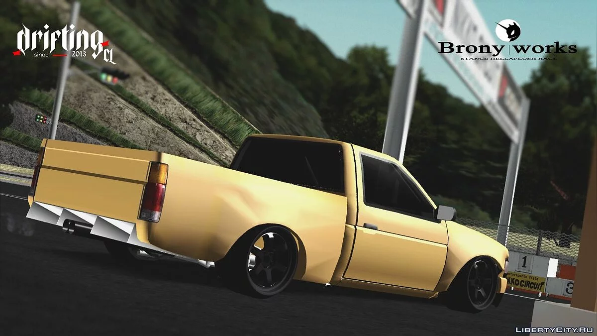 Nissan D21 Hardbody stanced / GTA San Andreas