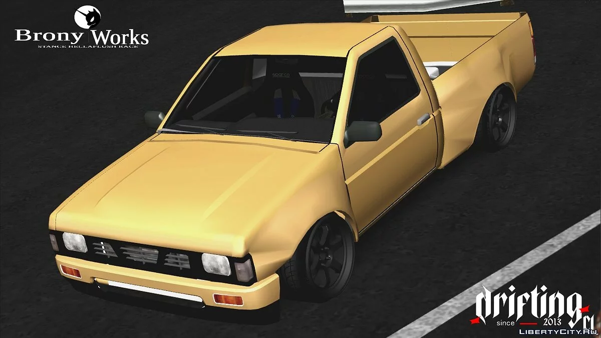 Nissan D21 Hardbody stanced / GTA San Andreas