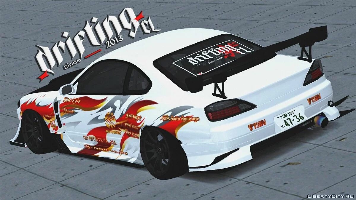Nissan Silvia S15 DriftingCL Team / GTA San Andreas