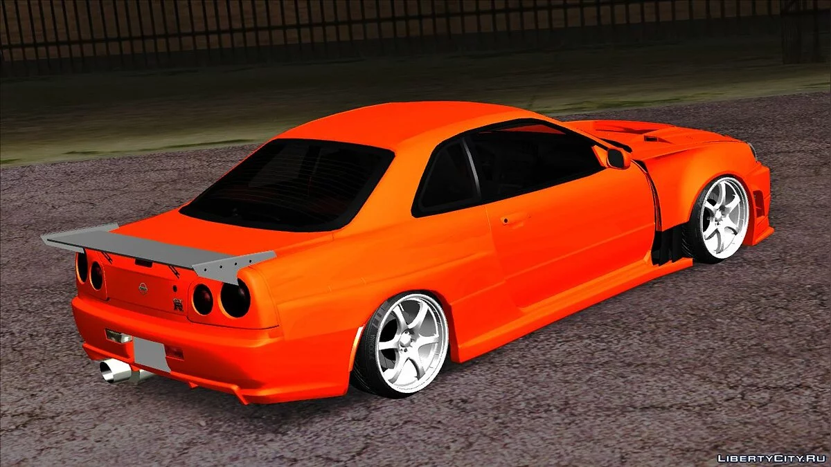 Nissan Skyline R34 ''C1 LOOP'' RACER' / GTA San Andreas
