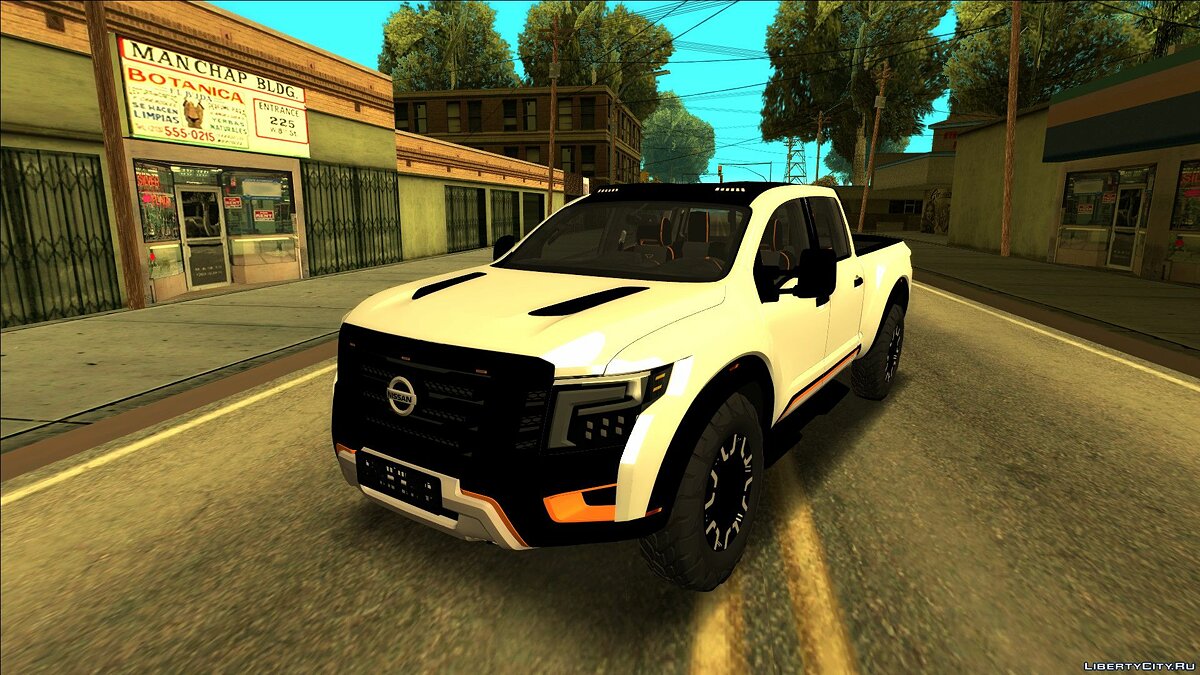 Скачать Nissan Titan 2017 для GTA San Andreas