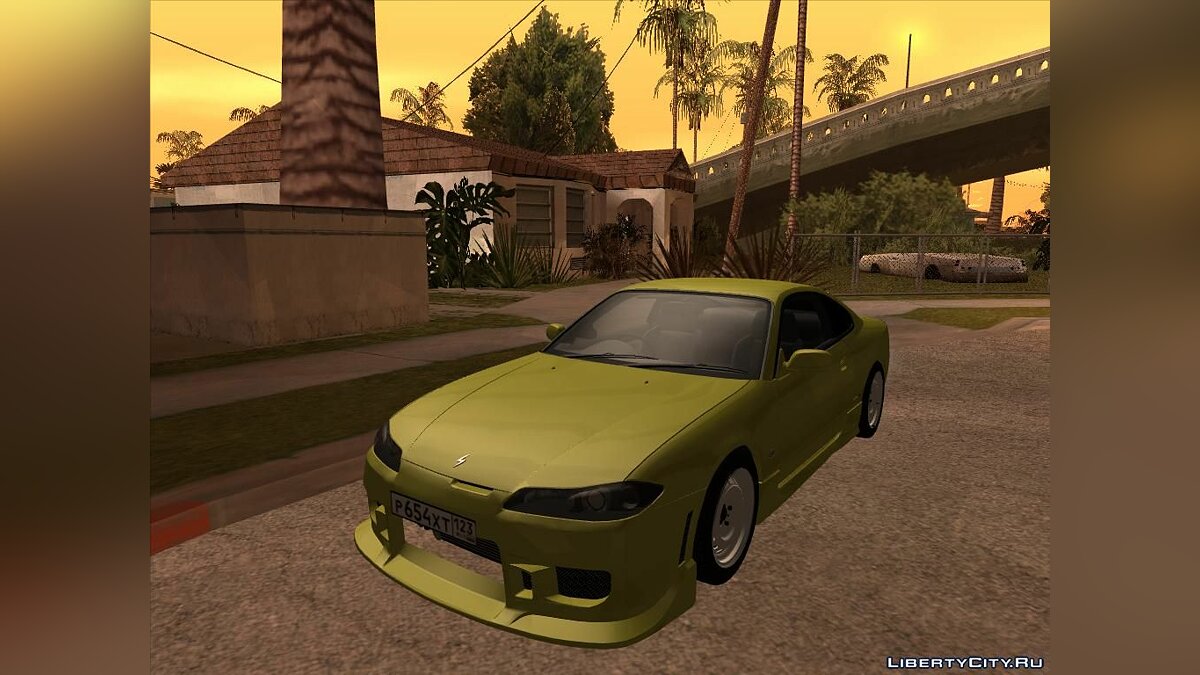 Скачать Nissan Silvia Краснодар для GTA San Andreas