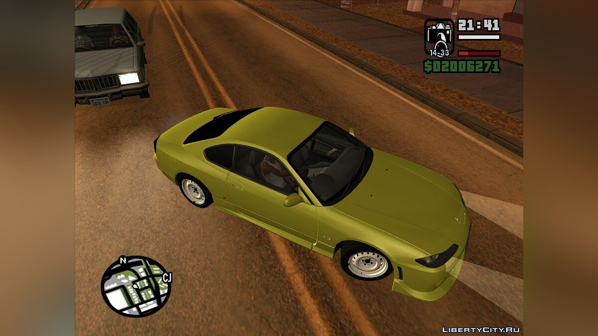 Скачать Nissan Silvia Краснодар для GTA San Andreas