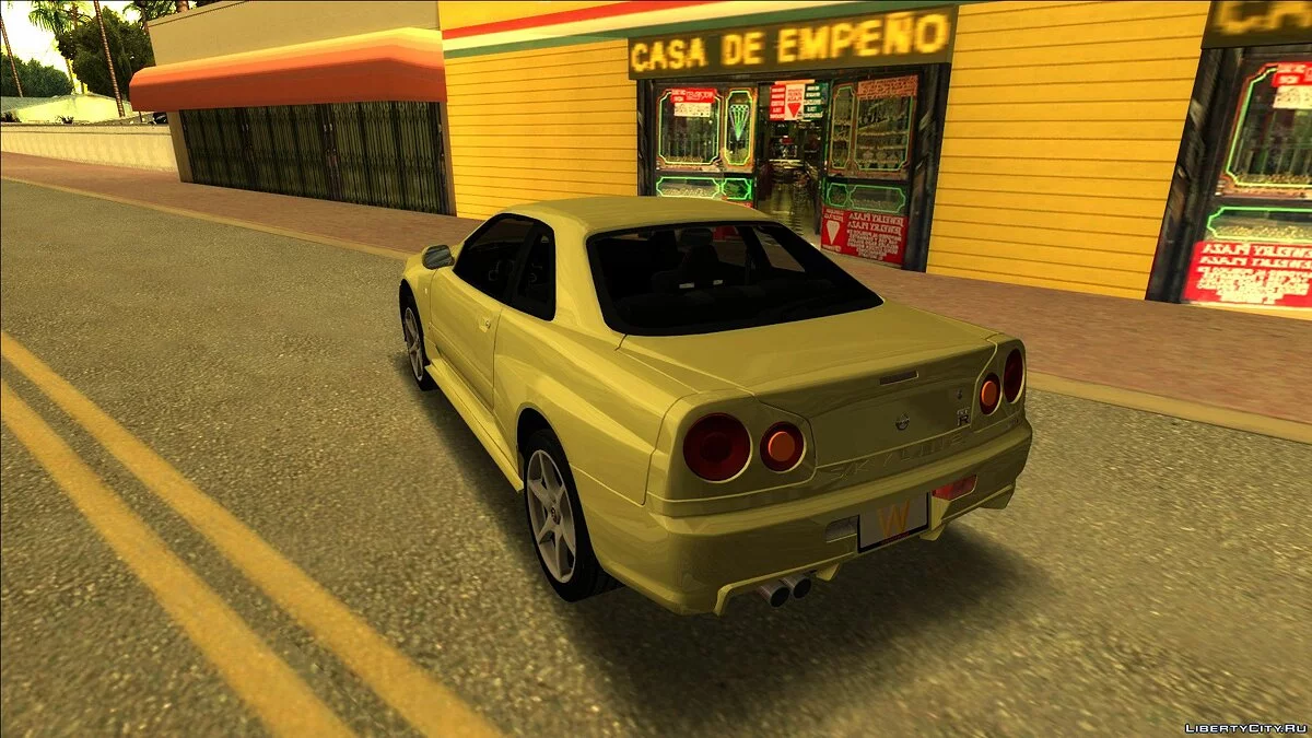 Nissan Skyline R34 / GTA San Andreas