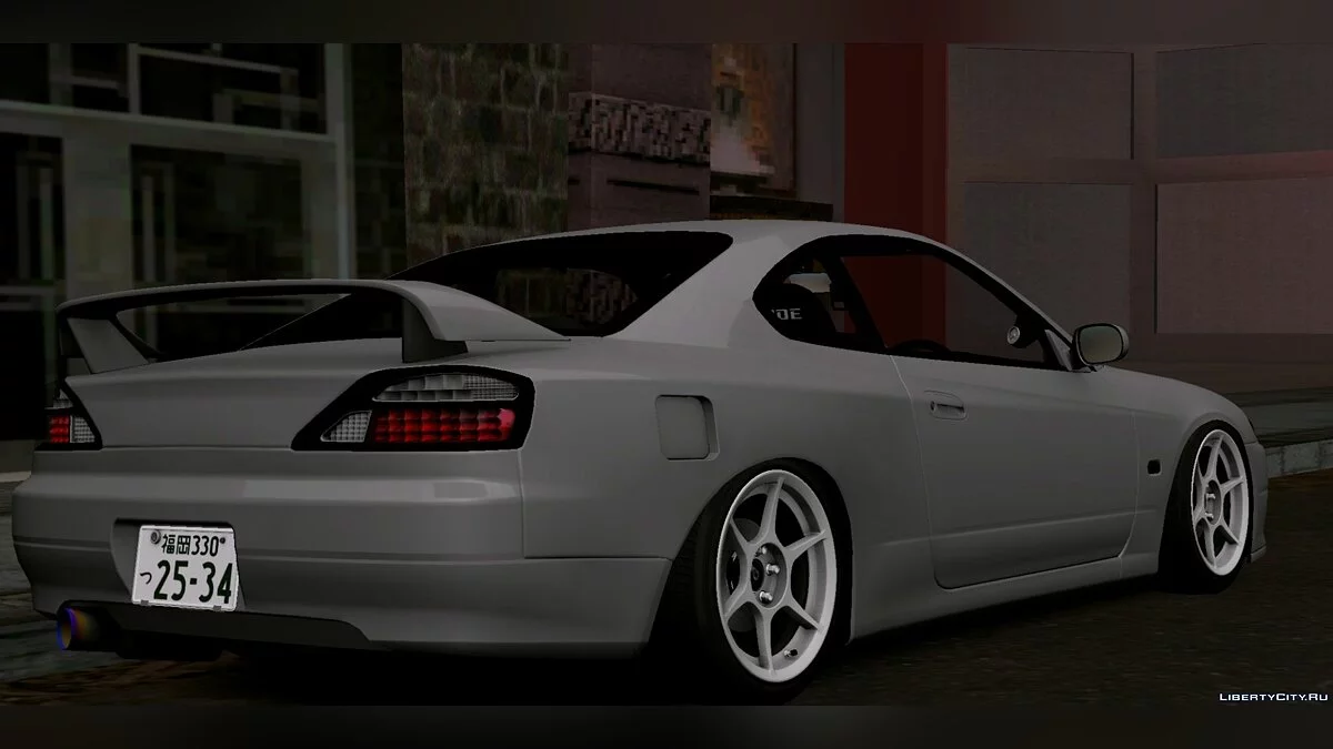 Nissan Silvia S15 + Oper Style Control / GTA San Andreas