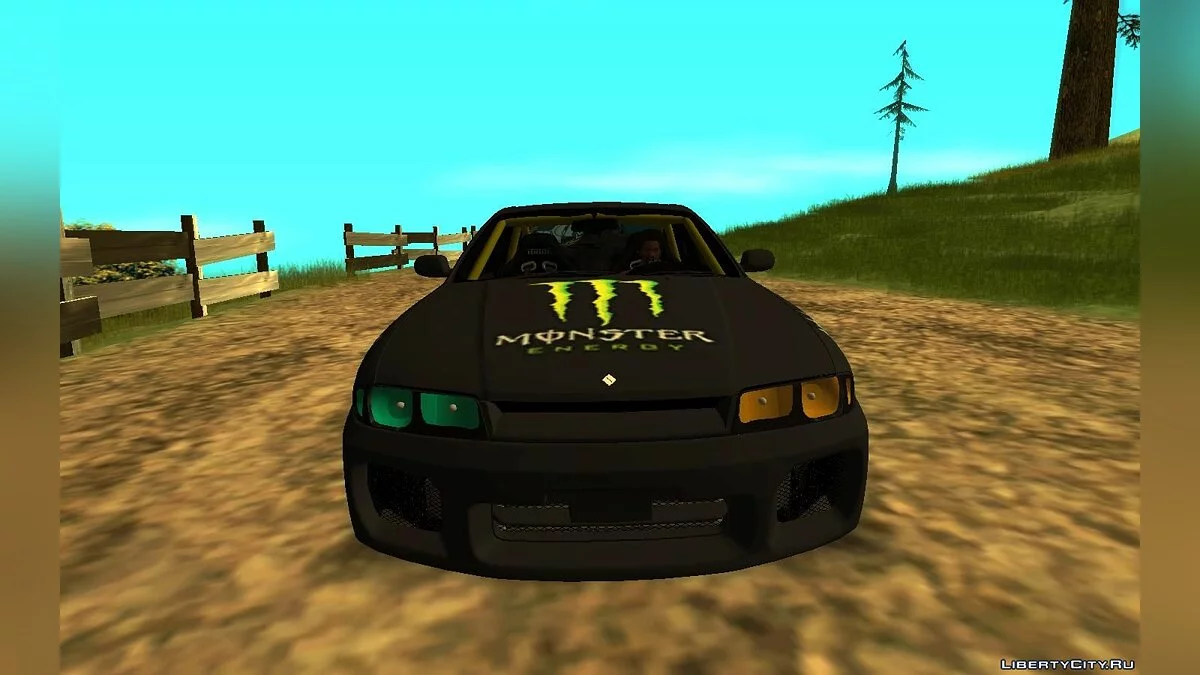 Nissan Skyline R33 Drift Monster Energy Falken / GTA San Andreas