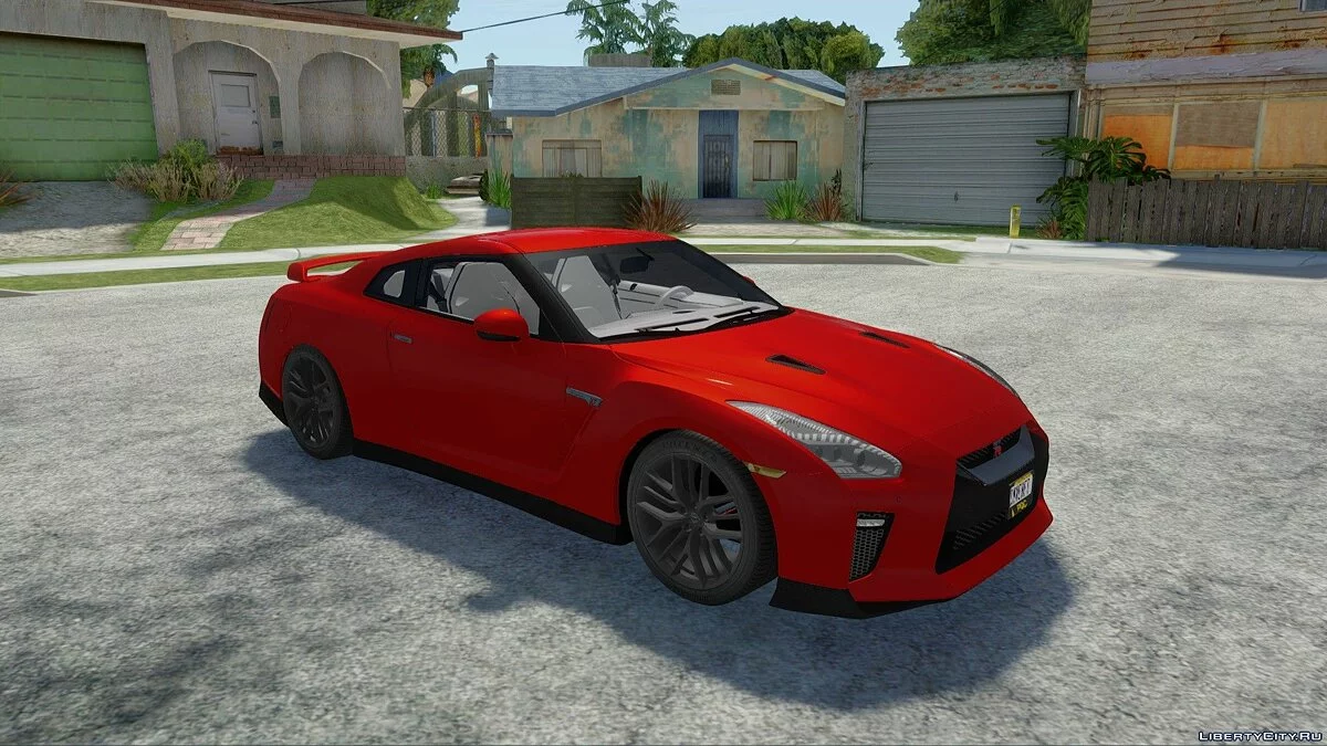 Nissan GTR R35 Premium 2017 / GTA San Andreas