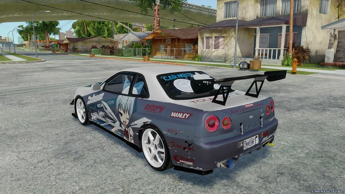 Nissan Skyline R34 Itasha / GTA San Andreas