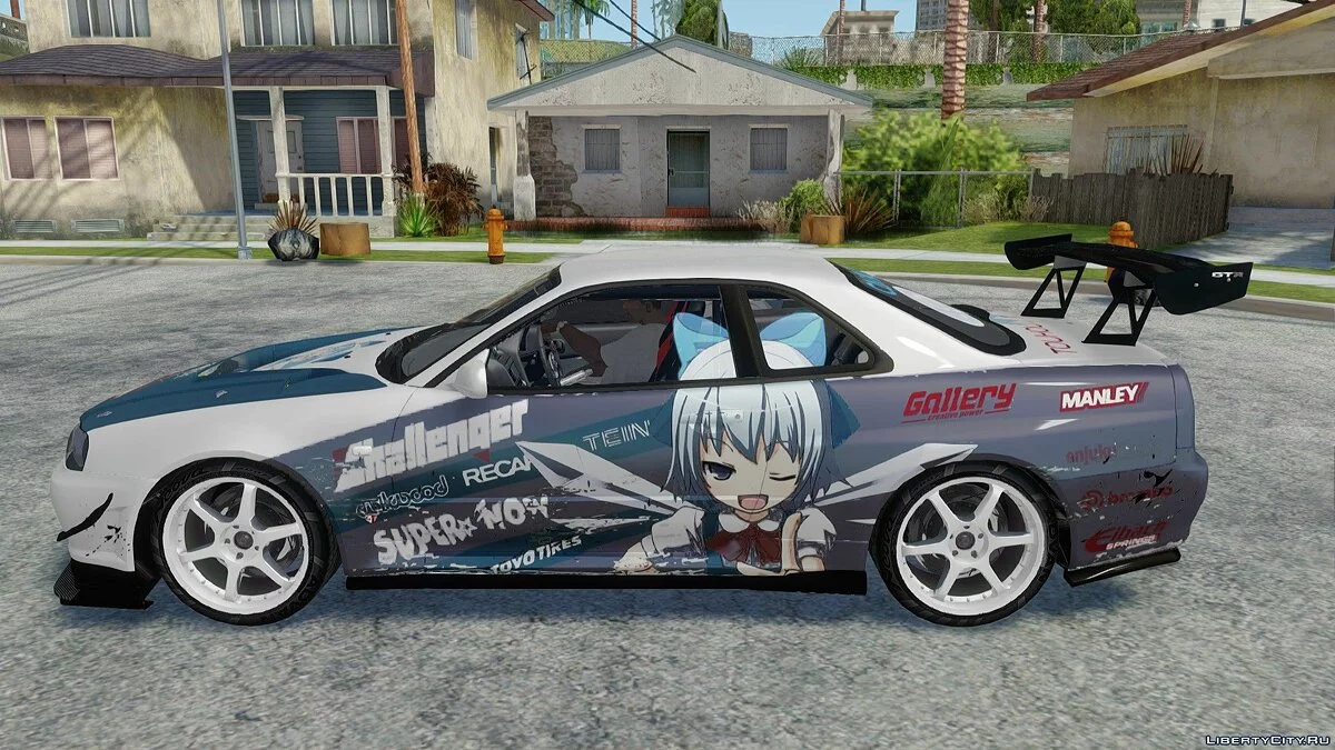 Nissan Skyline R34 Itasha / GTA San Andreas