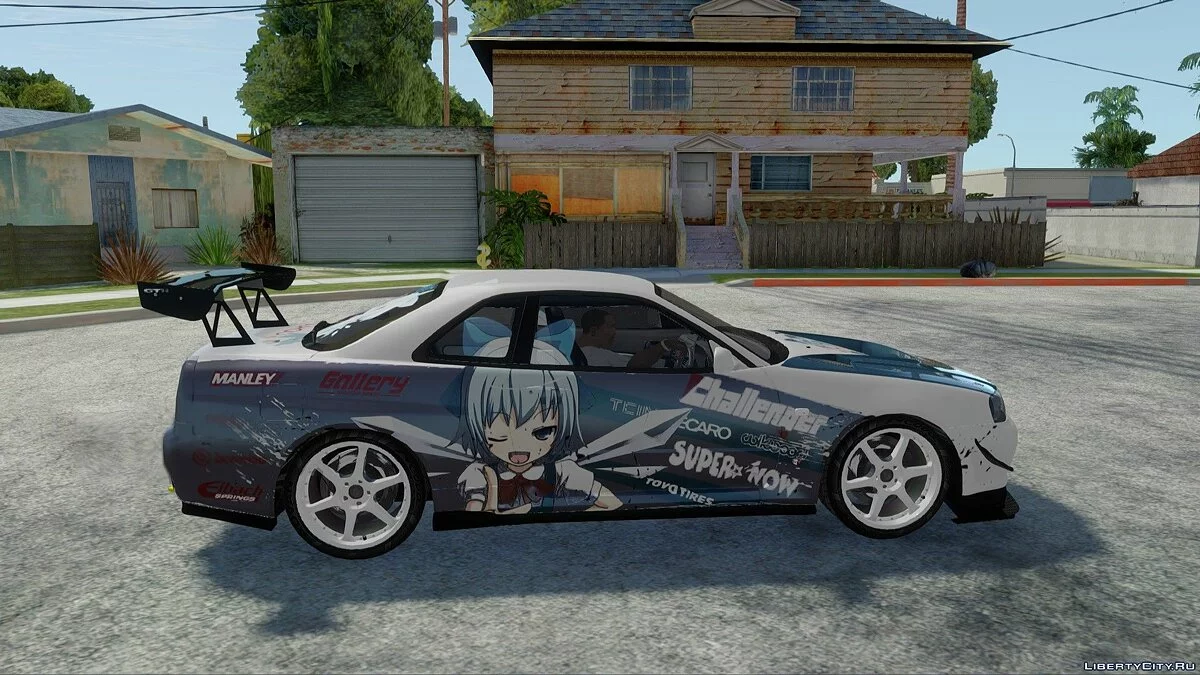 Nissan Skyline R34 Itasha / GTA San Andreas