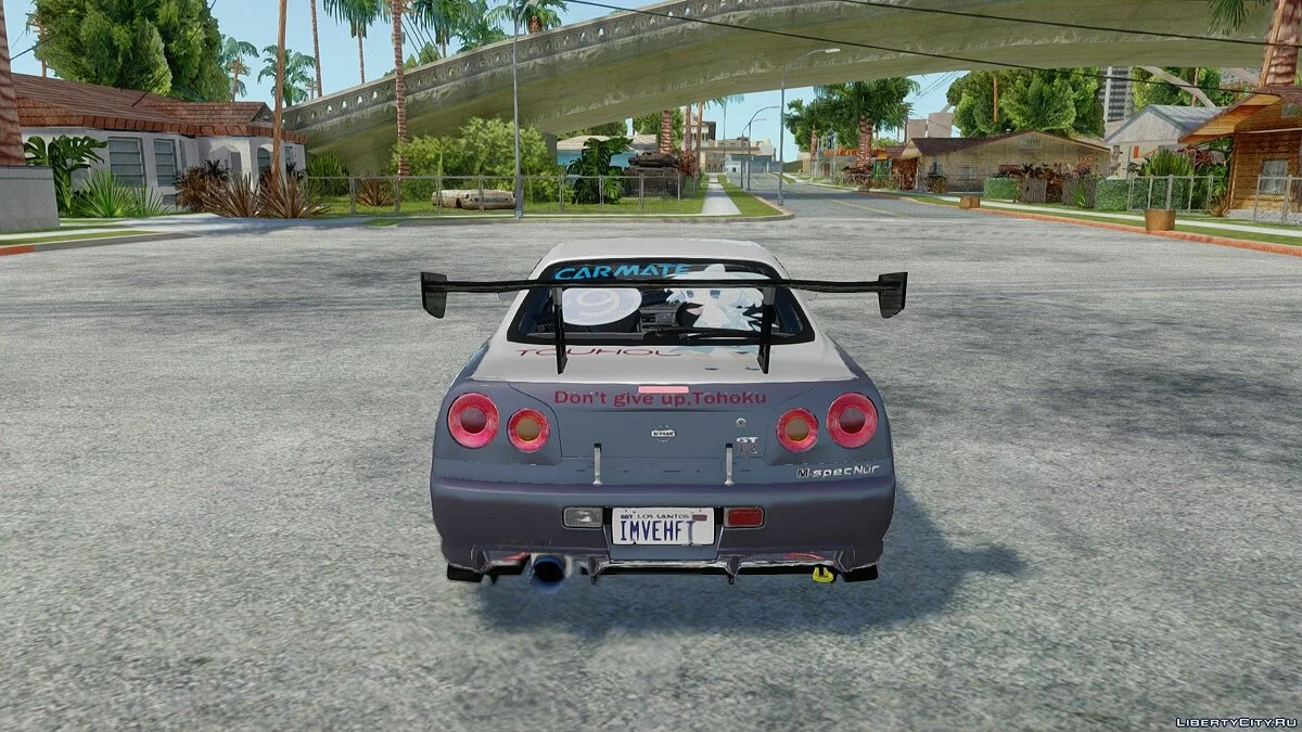 Nissan Skyline R34 Itasha / GTA San Andreas