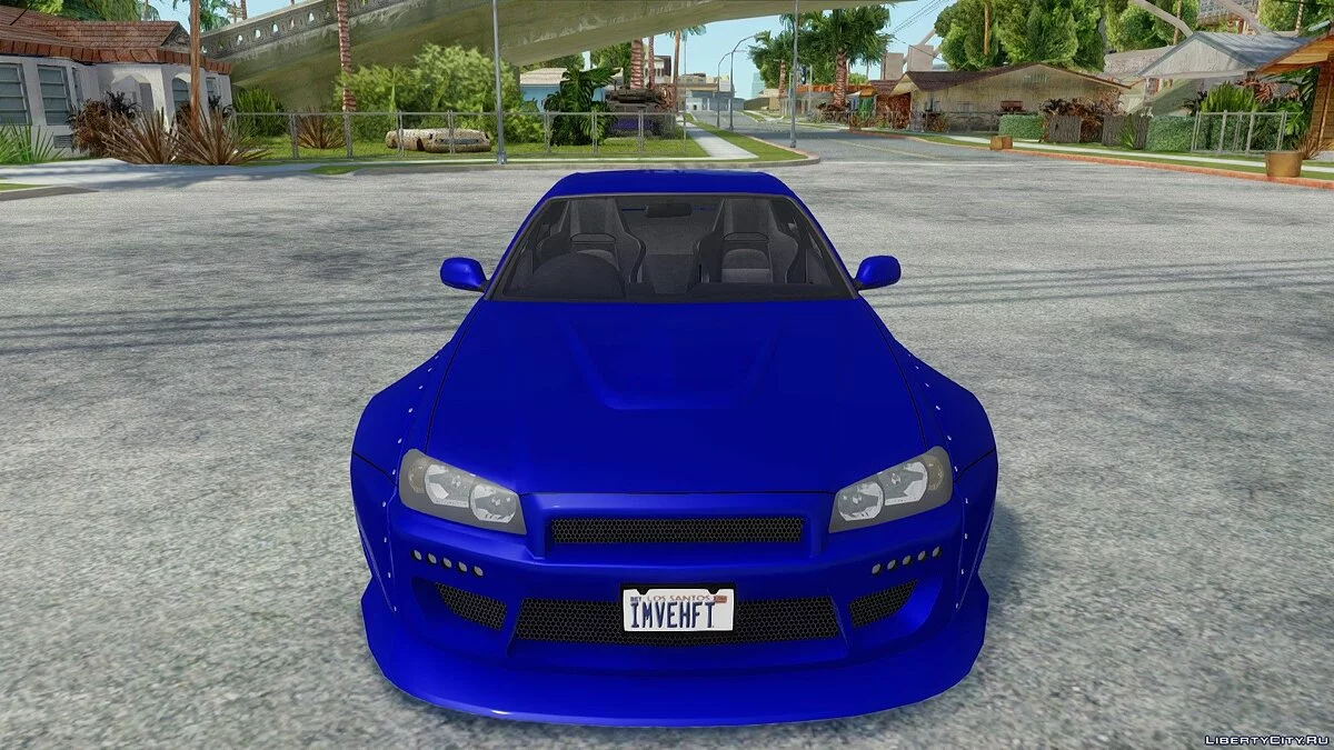 Nissan Skyline GT-R R34 Mk.X Widebody  / GTA San Andreas