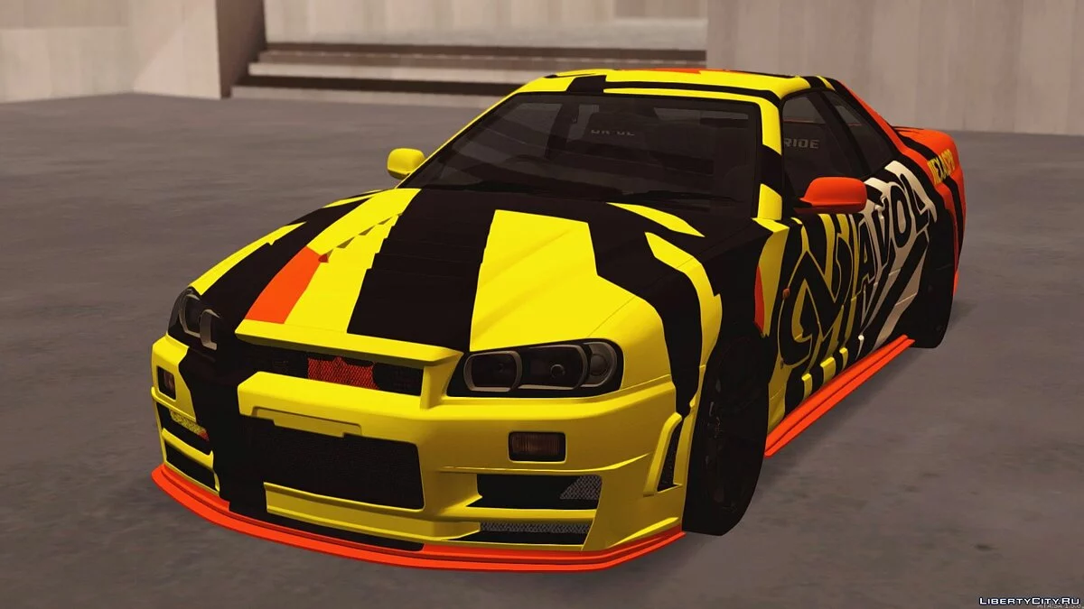 Nissan GT-R R34 / GTA San Andreas